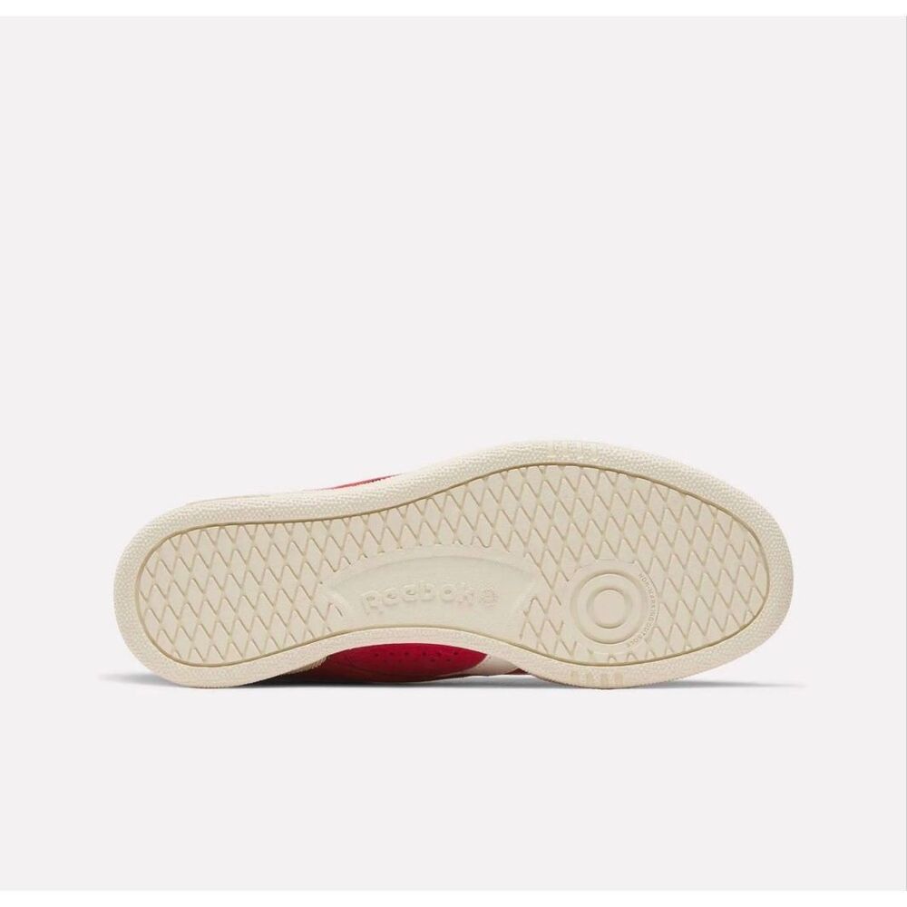 Reebok Club C Grounds UK Retro Suede Sneakers Red Size 8.5 Men / 10 Women NIB - Picture 11 of 11